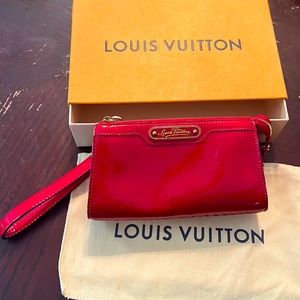 Louis Vuitton Red small clutch